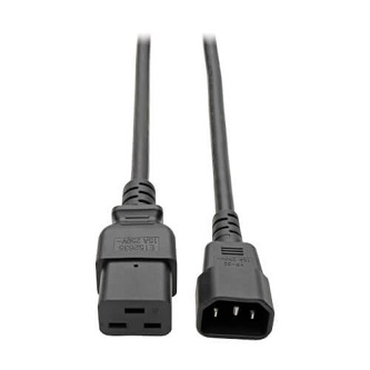 P037-002 TRIPP PWR CORD C14 TO C21 15A 2FT BLK