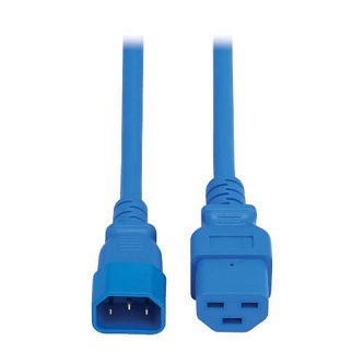 P037-004-ABL TRIPP PWR CORD C14 TO C21 15A 4FT BLU