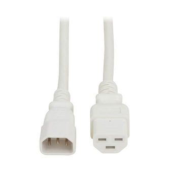 P037-004-AWH TRIPP PWR CORD C14 TO C21 15A 4FT WHT