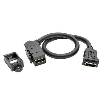 P164-001-KPA-BK HDMI Coupler Keystone Panel Mo