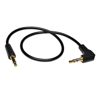 P312-003-RA 3ft 3.5mm Mini Stereo Audio Ca