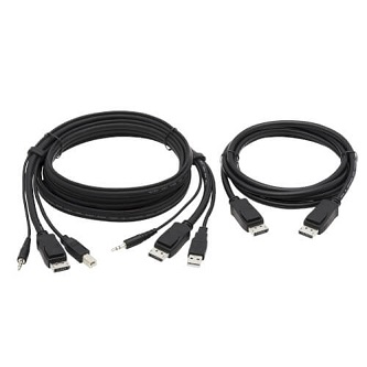 P783-006-DP DUAL DP KVM CABLE, 6 FT