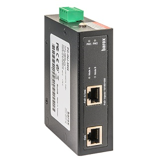 PC-INJ-95-BT PoE Inj,DIN,2xGE TX+1xPoE bt 90W,ExtTmp