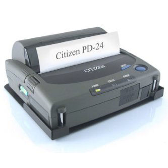 PD-24 PD24 4IN MOB USB SER INFRARED PD24 Portable Printer (4 Inch Print Width, Lithium Battery, Serial, USB and IRDA Interfaces)