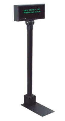PD3000U-BG Pole Display (5mm Green Vacuum Fluorescent, 2 Line x 20 Characters, USB Interface, DB9F Connector, Logic Controls Command Set, Mounting Plate and 120VAC Power Adapter) - Color: Beige LOGIC CONTROL PD3000 2LX20C 5MM USB LC BGE LOGIC, POLE DISPLAY, BEIGE, 5MM, 2X20, USB POLE DISPLAY 2X20 5MM USB LOGIC CONTROLS COMMAND SET - BEIGE LOGIC CONTROLS, POLE DISPLAY, BEIGE, 5MM, 2X20, USB BEMATECH, POLE DISPLAY, BEIGE, 5MM, 2X20, USB BEMATECH, DISCONTINUED, REFER TO PDX3000-UP-BK 2X20 USB,BEIGE,AUTO SCROLL Log.Cont. PD3000 Pole Displays