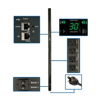 PDUMV30NETLX PDU Switched 2.9kW 120V 24 5-1