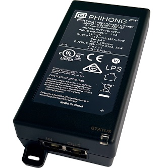 PI5660W PoE Ultra Injector,56V,1-port,802.3bt