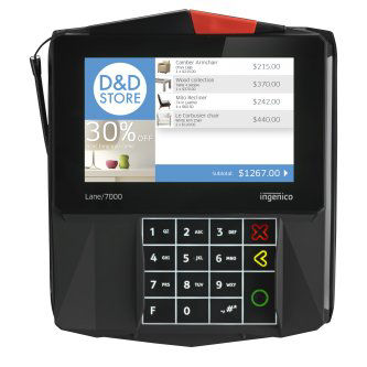 PRH30310977A Standard Model 7" TN Display, color/touch screen USB, RS232, POE, CLESS, ETH, BLE UPP/SI Software License Fee Included