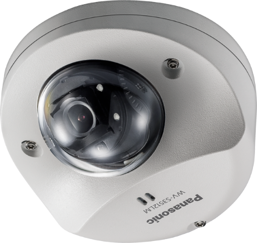 WV-S3512LM 720P H.265 OUTDOOR VANDAL DOME IR M12