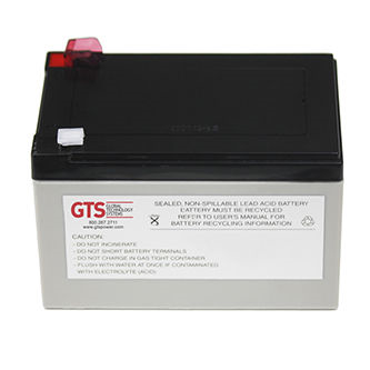 RBC4-GTS UPS replacement battery for APC RBC4; sealed lead acid 100% OEM compatible fully assembled 24 month warranty Designed for use with APC UPS models: BK650M,BK650MC,BK650S,BP650C,BP650PNP,BP650IPNP,BP650S,BP650SC,BE750BB,SC620,SU620NET,SUVS620 GLOBAL TECHNOLOGY SYSTEMS, GTS, UPS REPLACEMENT BA<br />GLOBAL TECHNOLOGY SYSTEMS, GTS, UPS REPLACEMENT BATTERY FOR APC RBC4, SEALED LEAD ACID, FULLY OEM COMPATIBLE, FULLY ASSEMBLED, 24 MONTH WARRANTY, 12V 12AH, 144WH