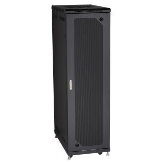 RM2440A 42U CABINET 24"W X 40"D MESH FRONT