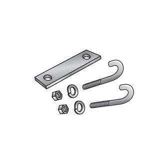 RM662 LADDER RACK J-BOLT KIT - (2) BOLTS NUTS