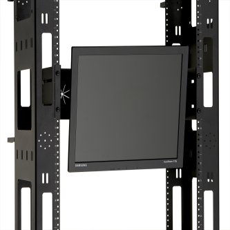 RM983P 3U 19" PIVOTING FLAT-PANEL MONITOR MOUNT