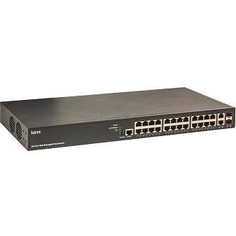 RY-LGSP23-26-370 Switch,19",DMS,GE:24xPoEat+2xTX/SFP