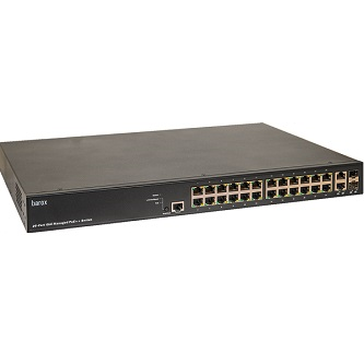 RY-LGSPTR23-26 Switch,19",DMS,GE:24xPoEbt+2xTX/SFP