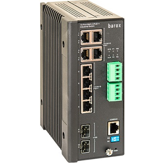 RY-LPITE-442XGME SwitchDIN,DMS,GE:8xPoEbt+1/10GE:SFP+,ETp
