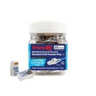 S45-1050 Cat5e STD RJ45 STP Int/Grnd