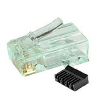 S45-1100 Cat6/6A STD RJ45 GRN 100pc