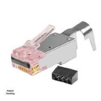 S45-1750P Cat6/6a ProSeriesRJ45 Red STP 50pc