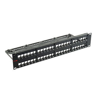 S45-2048U 48 port patch panel, Unloaded