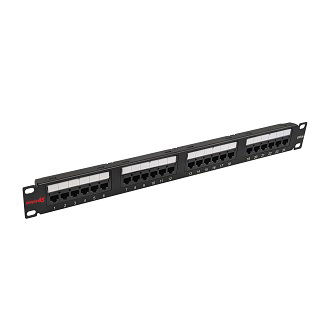 S45-2524 24port Cat5e patch panel loaded