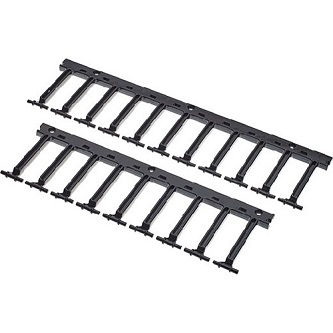 SB860FSKFB REPLACEMENT FINGER SECTION, 11 U, BLK TWO POST RACK ACCESSORIES REPLACEMENT FINGER SECTION 11U IN