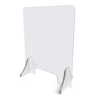 SHIELD-2430-WHT Flex Shield Polycarbonate Sneeze Guard<br />HAT DESIGN WORKS, FLEX SHIELD 24" X 30" FREESTANDING CLEAR POLYCARBONATE SNEEZE GUARD WITH 12" X 3.5" PASS THROUGH OPENING, WHITE SUPPORTS, MADE IN THE USA<br />"HAT DESIGN WORKS, FLEX SHIELD 24" X 30" FREESTANDING CLEAR POLYCARBONATE SNEEZE GUARD WITH 12" X 3.5" PASS THROUGH OPENING, WHITE SUPPORTS, MADE IN THE USA"