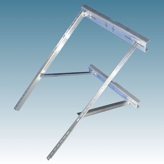 SOP-55 Panel Mount - 55" Panel Rail