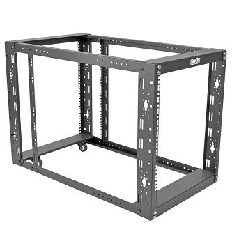 SR12UBEXPNDKD 12U 4-POST OPEN FRAME RACKCAB