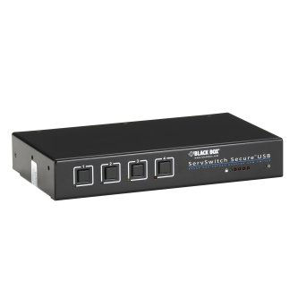 SW4009A-USB-EAL 4PT SECURE KVM SWT VGA USB CAC EAL4+