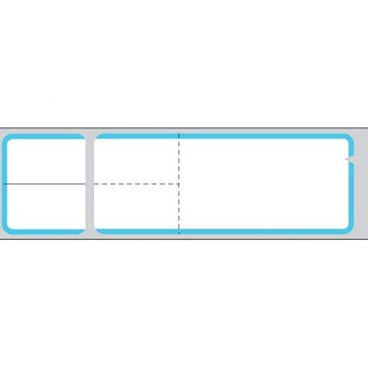 TD-SQ4B-BD CODE, PDC CONSUMABLES, V-NOTCHO LABEL, MISYS/SUNQUEST, DIRECT THERMAL, PAPER, PERMANENT, 3" CORE, 4 1/8" X 1 3/16", WHITE WITH BLUE, 4300 PER ROLL, 2 ROLLS PER BOX<br />V-NOTCH LABEL PERM 3" CORE 4 1/8" X 1 3/<br />"CODE, PDC CONSUMABLES, V-NOTCHO LABEL, MISYS/SUNQUEST, DIRECT THERMAL, PAPER, PERMANENT, 3" CORE, 4 1/8" X 1 3/16", WHITE WITH BLUE, 4300 PER ROLL, 2 ROLLS PER BOX"<br />PDC Misys/Sunquest V-Notch Blue<br />PDC, CONSUMABLES, V-NOTCHO LABEL, MISYS/SUNQUEST, DIRECT THERMAL, PAPER, PERMANENT, 3" CORE, 4 1/8" X 1 3/16", WHITE WITH BLUE, 4300 PER ROLL, 2 ROLLS PER BOX<br />PDC V-Notch Misys/Sunquest Direct Therm<br />PDC V-Notch Misys Blue Stripe