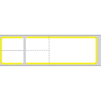 TD-SQ4YB CODE, PDC CONSUMABLES, LABEL, MISYS/SUNQUEST, DIRECT THERMAL, PAPER, PERMANENT, 3" CORE 4 1/8" X 1 3/16" WHITE WITH YELLOW 4300 PER ROLL, 2 ROLLS PER BOX<br />LABEL PERM 3" CORE 4 1/8" X 1 3/16" WHIT<br />"CODE, PDC CONSUMABLES, LABEL, MISYS/SUNQUEST, DIRECT THERMAL, PAPER, PERMANENT, 3" CORE 4 1/8" X 1 3/16" WHITE WITH YELLOW 4300 PER ROLL, 2 ROLLS PER BOX"<br />PDC Misys/Sunquest Label w/Yellow<br />PDC, CONSUMABLES, LABEL, MISYS/SUNQUEST, DIRECT THERMAL, PAPER, PERMANENT, 3" CORE 4 1/8" X 1 3/16" WHITE WITH YELLOW 4300 PER ROLL, 2 ROLLS PER BOX<br />PDC Misys/Sunquest Direct Thermal Labels<br />PDC Misys DT Lbls Yellow Stripe