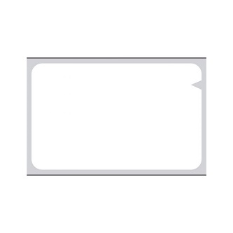 TD1-PN8-BD V-NOTCH LABEL CERNER PERM 1" CORE 2" X 1<br />PDC Cerner V-Notch Label 1" Core<br />CODE, PDC CONSUMABLES, V-NOTCHO LABEL, CERNER, DIRECT THERMAL, PAPER, PERMANENT, 1" CORE, 2" X 1 1/4", WHITE, 1000 PER ROLL, 6 ROLLS PER BOX<br />PDC V-Notch 2" x 1 1/4", 1.0" Core, Pap<br />PDC V-Notch 2x1-1/4 1" Core DT