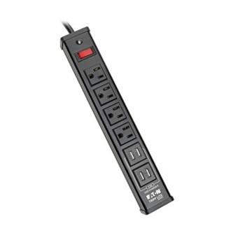 TLM446USBB Surge Protector Power Strip 4-