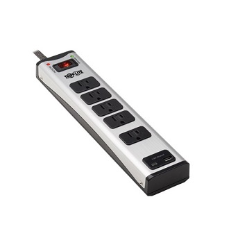 TLM506USBC 5-Outlet Surge Protector with 1 USB-A