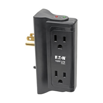 TLP4BK 4-OUTLET SURGE Protector, Direct Plug In