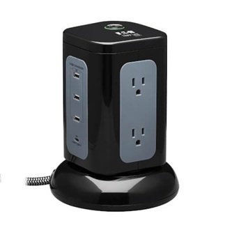 TLP606UCTOWER SURGE 6-OUTLET 3 USB-A USB C