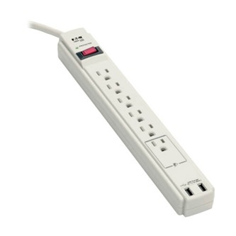 TLP606USB Surge Protector Power Strip 12
