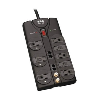 TLP810NET Surge Protector Power Strip 12
