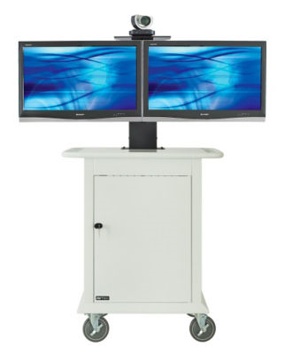 TMP-DUAL-MOUNT Dual display mount for TMP-200 cart