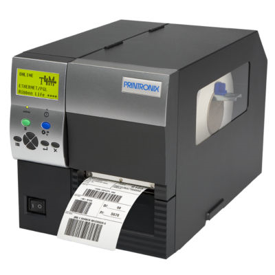 TT4M2-0100-20 T4M Bar Code Printer (203 dpi, 4 Inch,10 ips Print Speed, Serial, Parallel and USB Interfaces, STD Peel with Rewind)  T4M DT/TT, 4" 203DPI PRINTER SER/PAR/USB Printronix T4M Thermal Prnt.