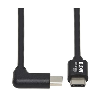 U040-02M-C-RA USB C CABLE 60W RIGHT-ANGLE 2M