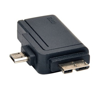 U053-000-OTG 2-in-1 OTG Adapter USB 3.0 Mic