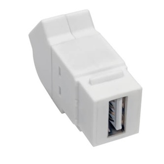 U060-000-KPA-WH USB 2.0 Panel Mount Coupler Ke