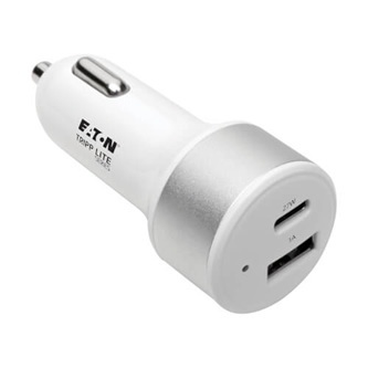 U280-C02-C1A1 USB Car Charger Dual-Port Quic
