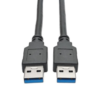 U320-003-BK 3ft USB 3.0 SuperSpeed A/A Cab