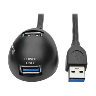 U324-006-DSK2 6FT USB3 DESKTOP EXT CBL,2PT
