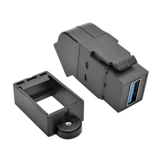 U325-000-KPA-BK USB 3.0 Keystone Panel Mount C