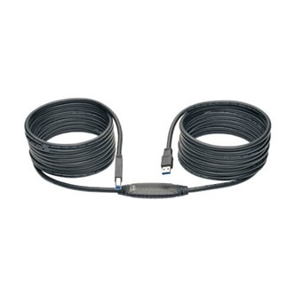 U328-025 USB 3.0 A/B ACTIVE DVC CBL