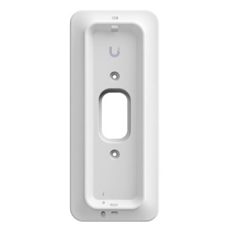 UACC-G4-DOORBELL-PRO-POE-GANG-BOX-WHITE mounting plate for installing the G4